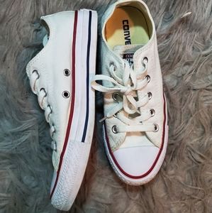 All White Converse All Star
